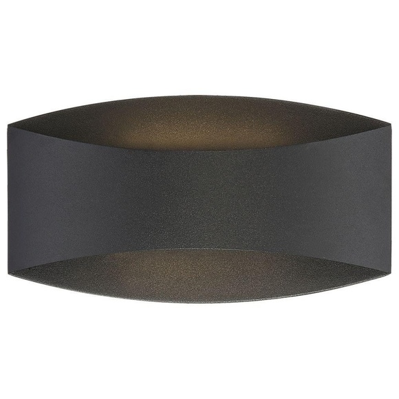 Madison Avenue Other - GOOD LUMENS-Outdoor LED Wall Sconce/Sand Black